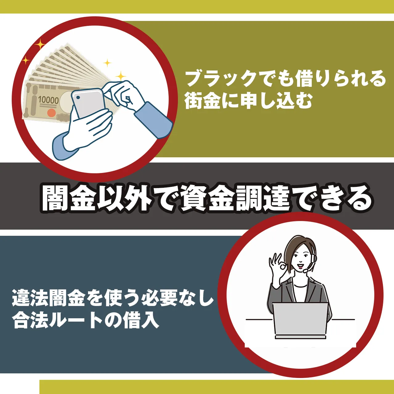 闇金以外で資金調達する方法
