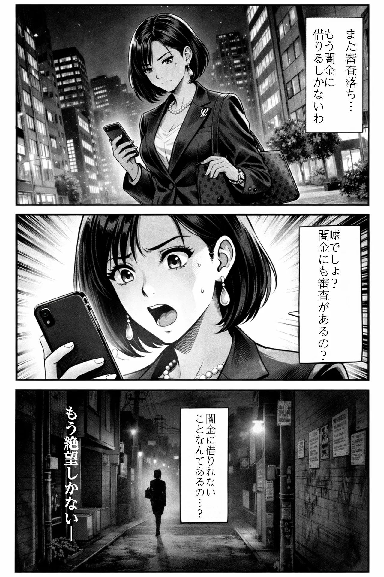 闇金 審査なし マンガ