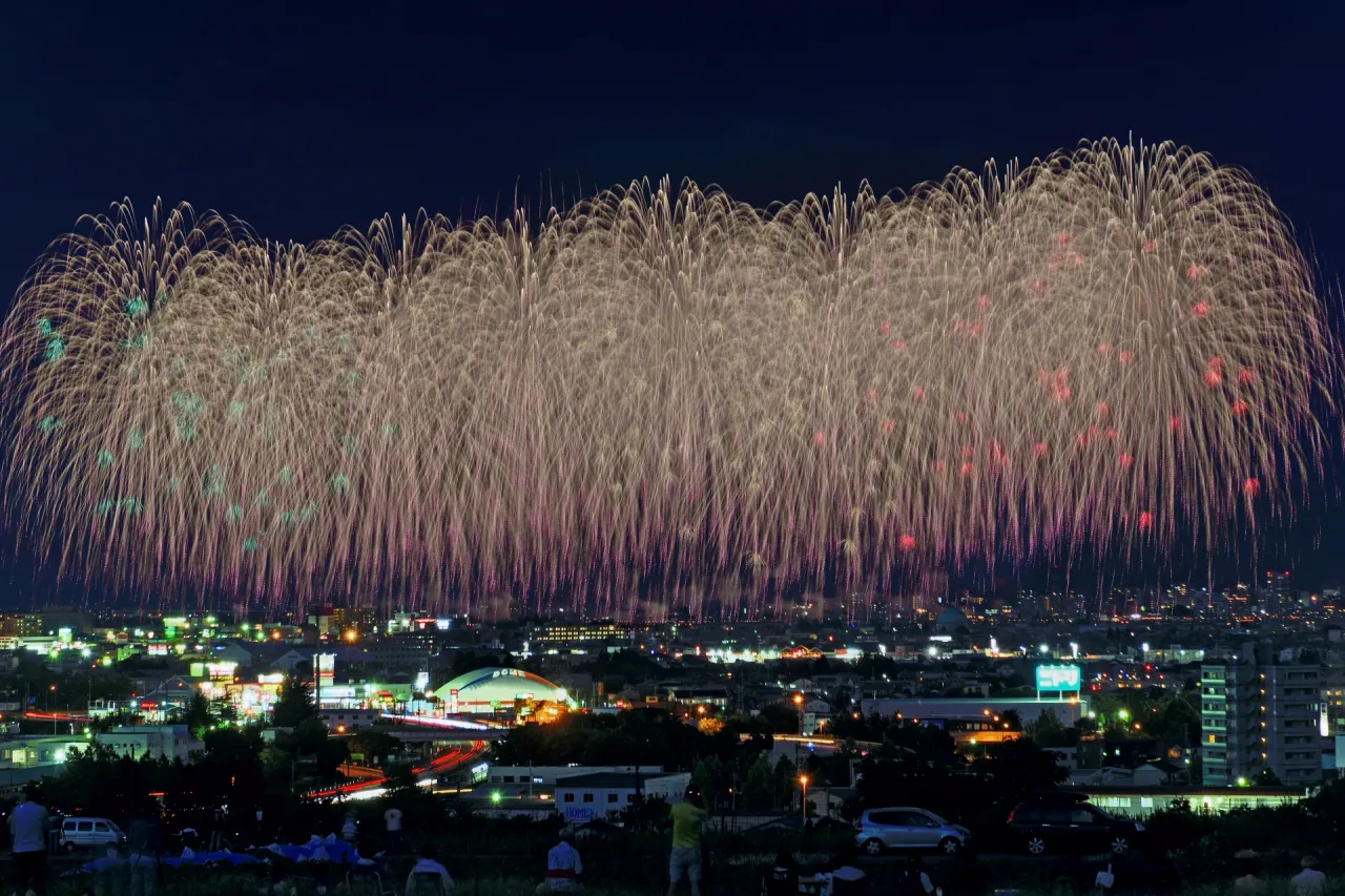長岡まつり大花火大会 米百俵花火