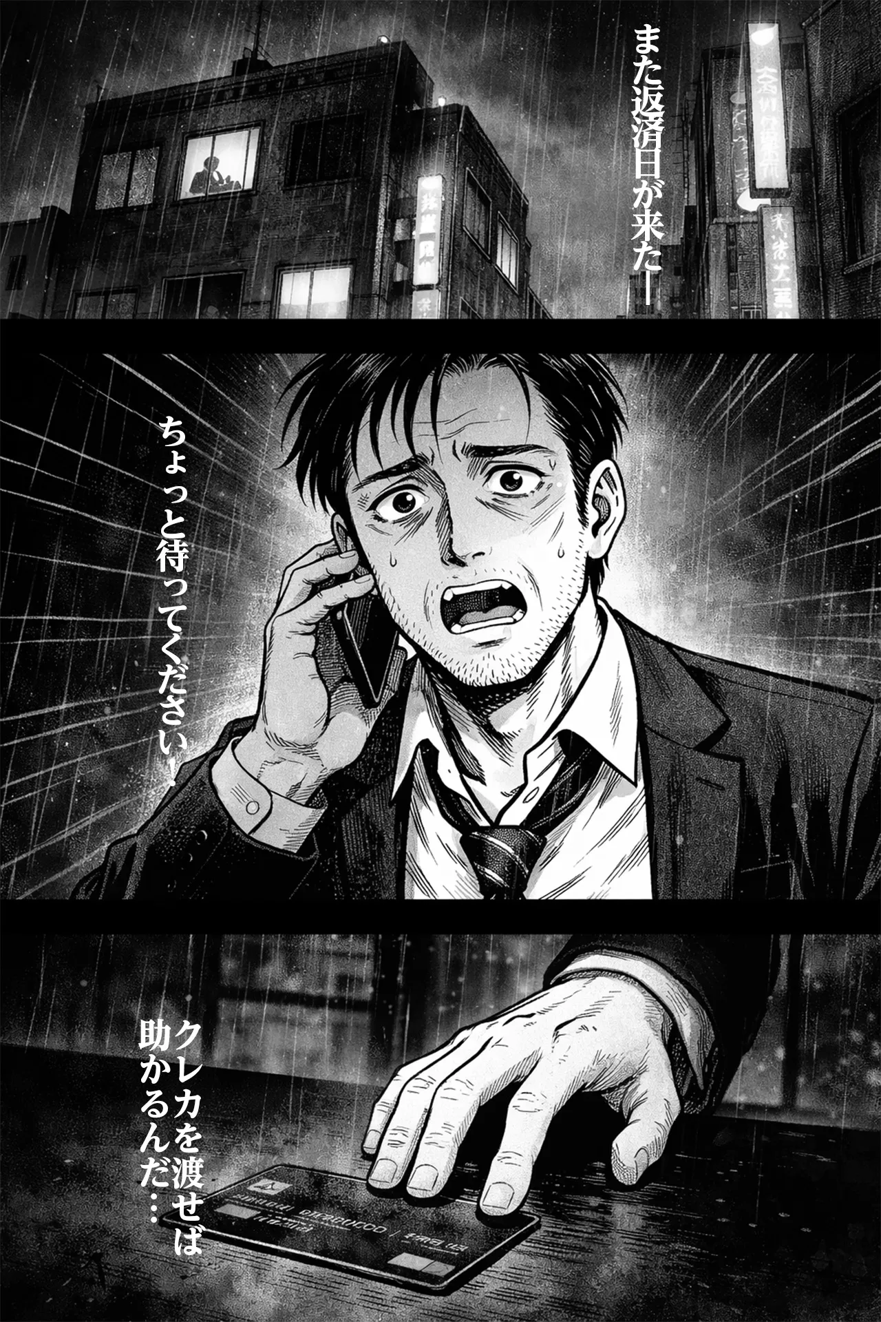闇金 クレカ マンガ