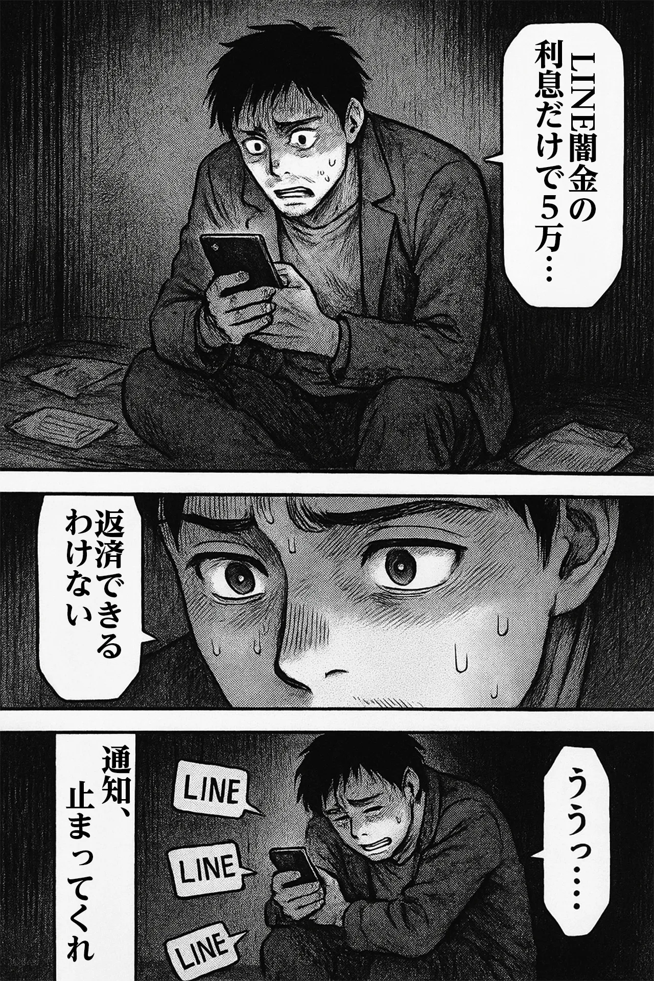 LINE闇金 マンガ