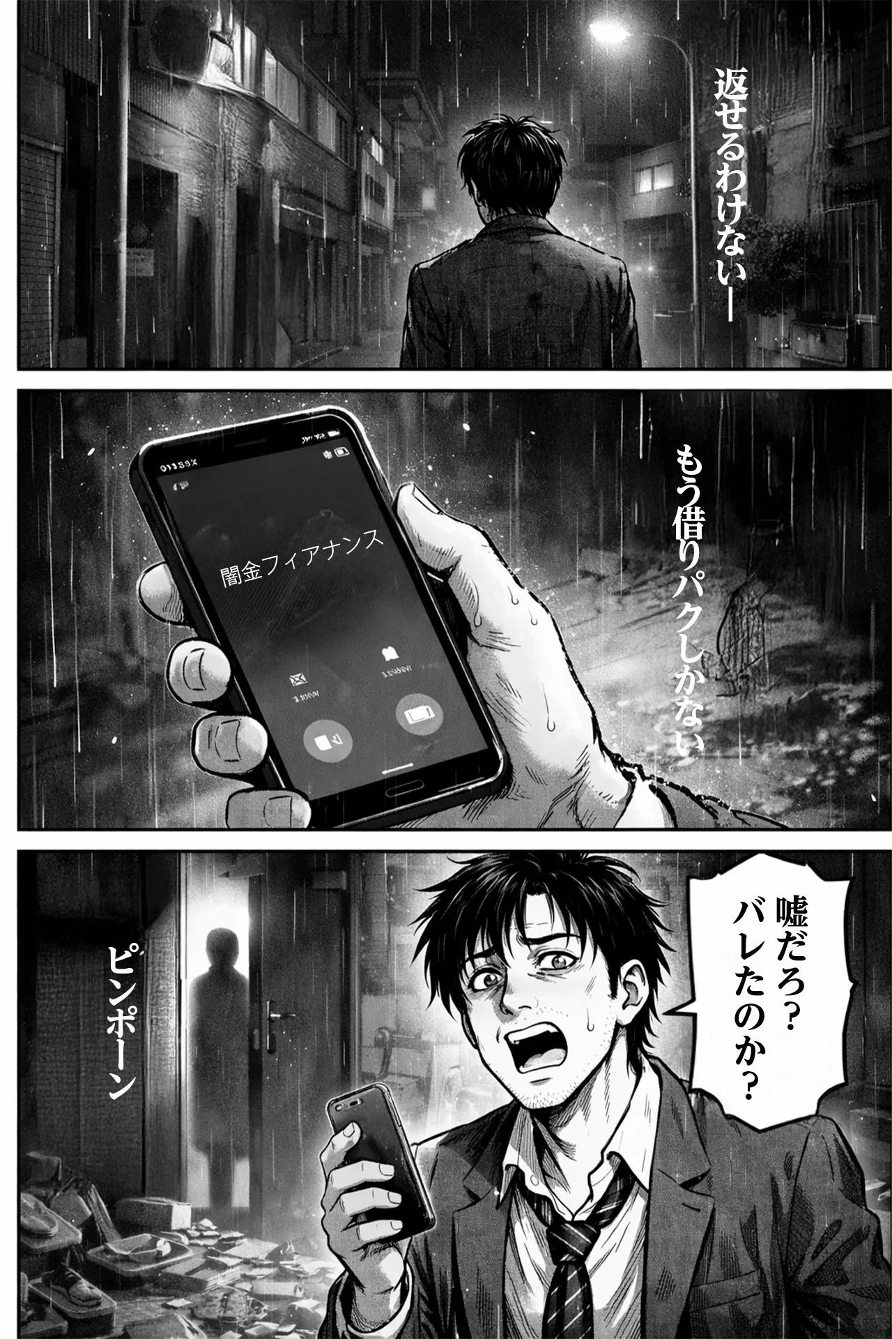 闇金 借りパク マンガ