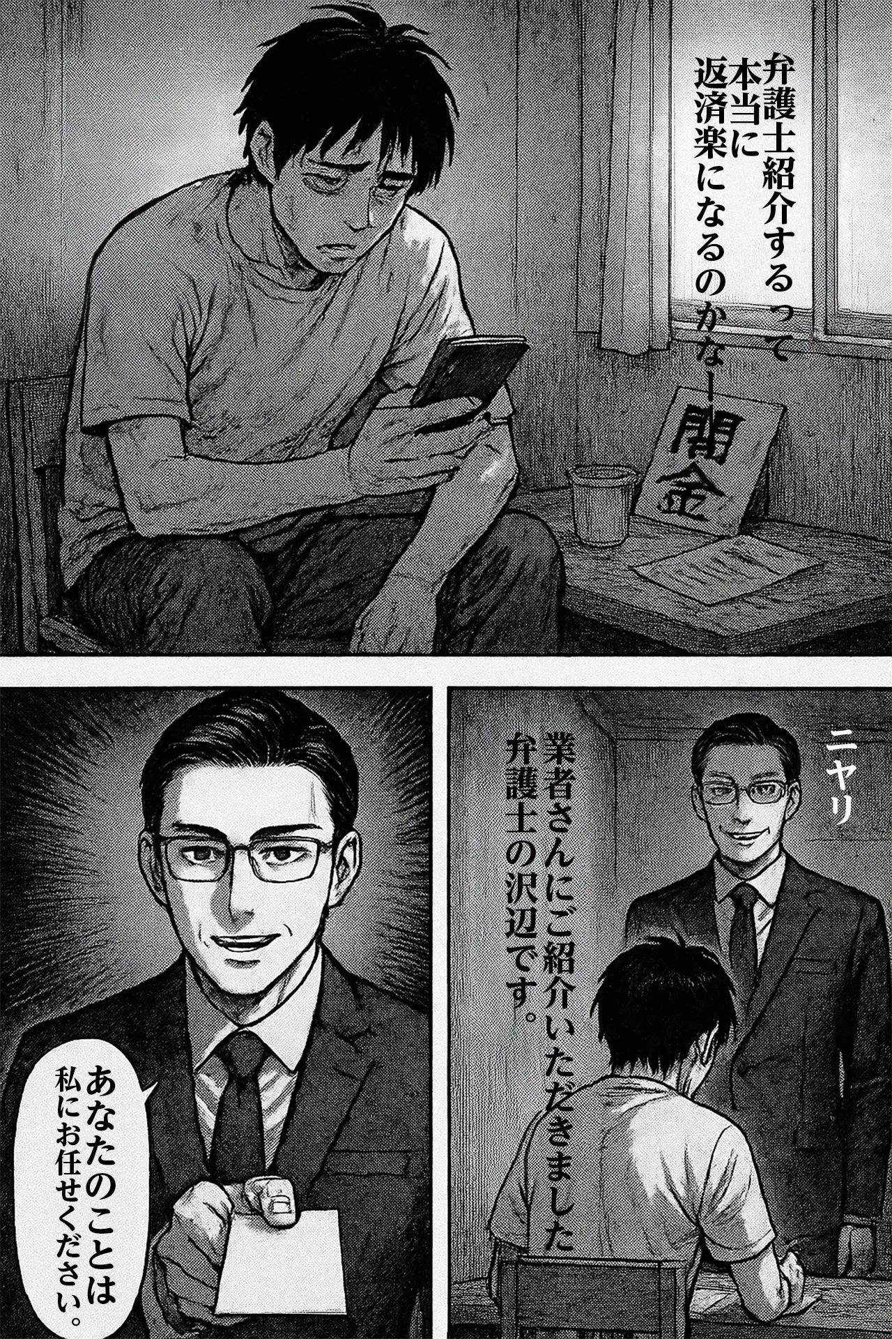 闇金 弁護士 グル 漫画