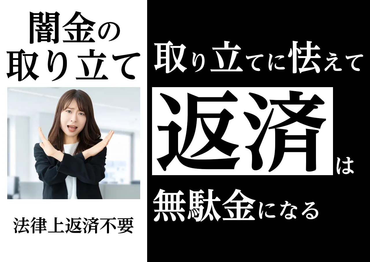 返済不要！自然消滅しない闇金の取り立て電話は早期解決がおススメ