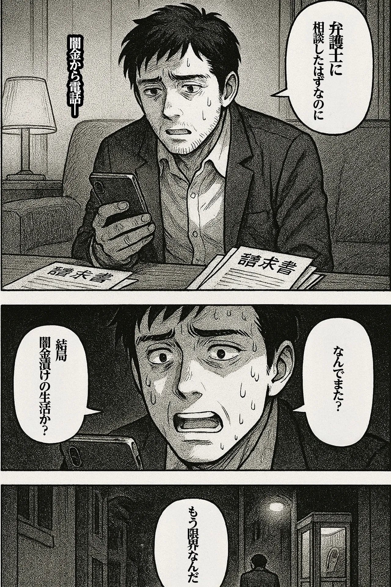 闇金 嫌がらせ マンガ