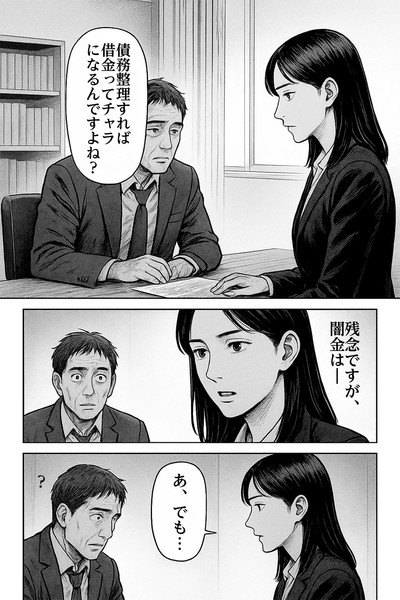 闇金 債務整理 マンガ